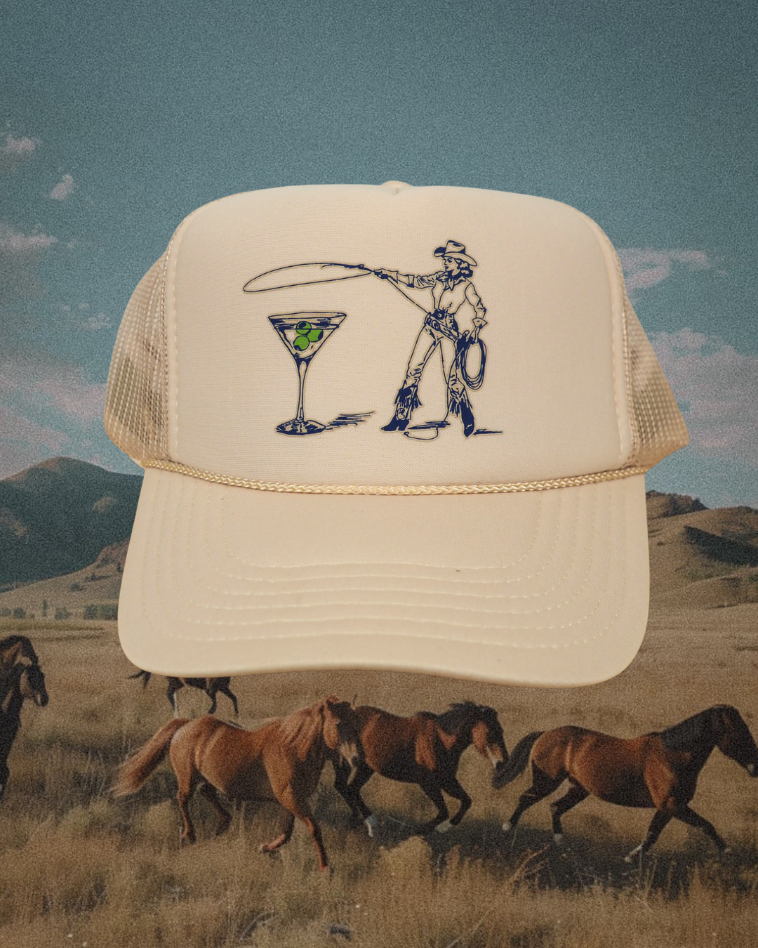 "Montana Martini" Trucker Hat
