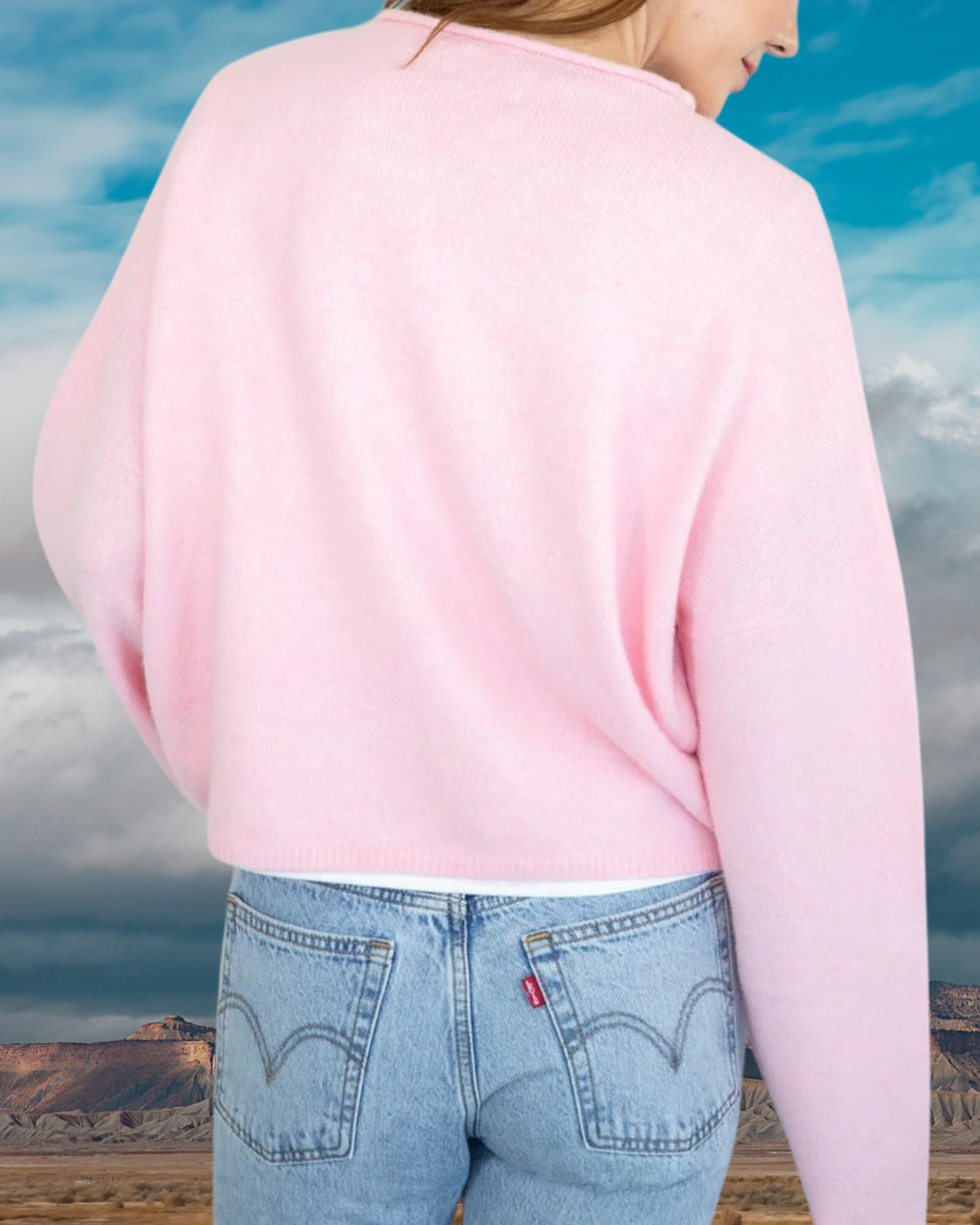 Button Up Cardigan - Pink
