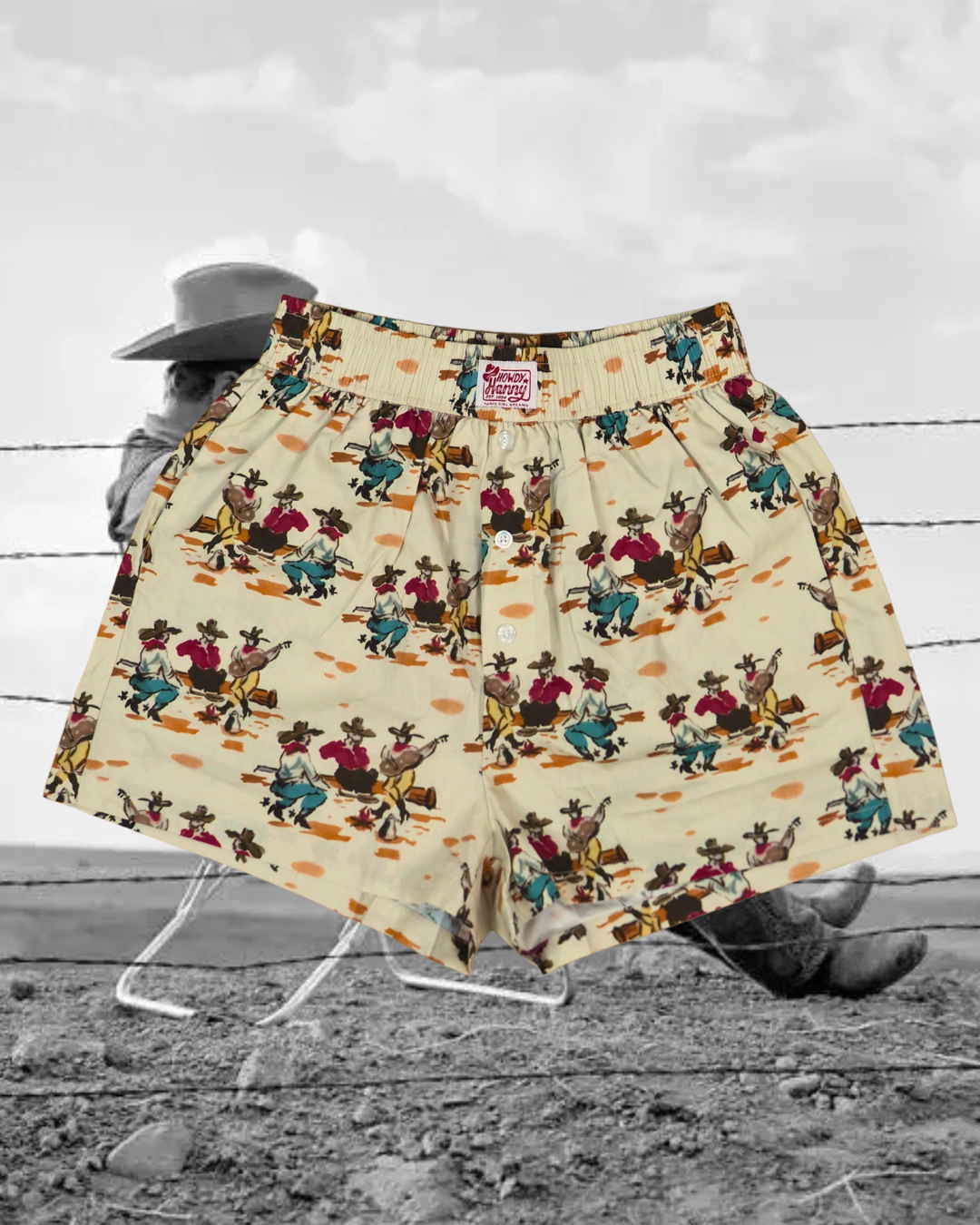 Wagon Wheel Boxer Shorts