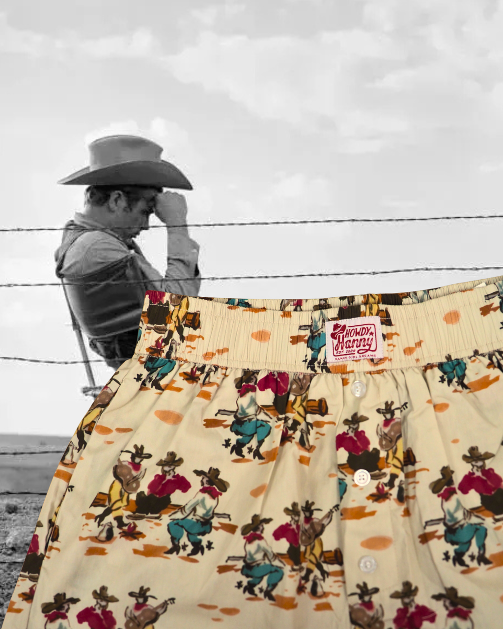 Wagon Wheel Boxer Shorts