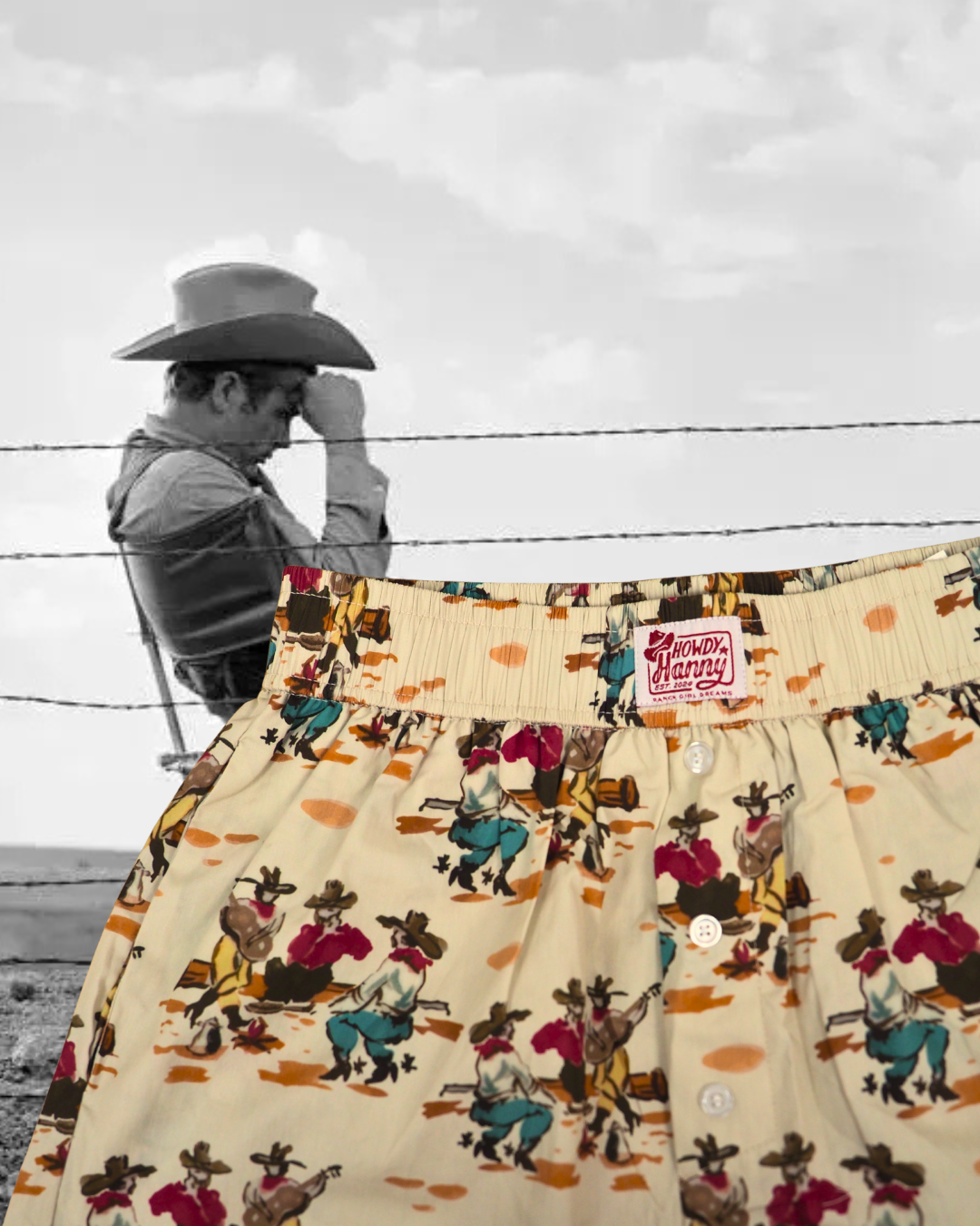 Wagon Wheel Boxer Shorts