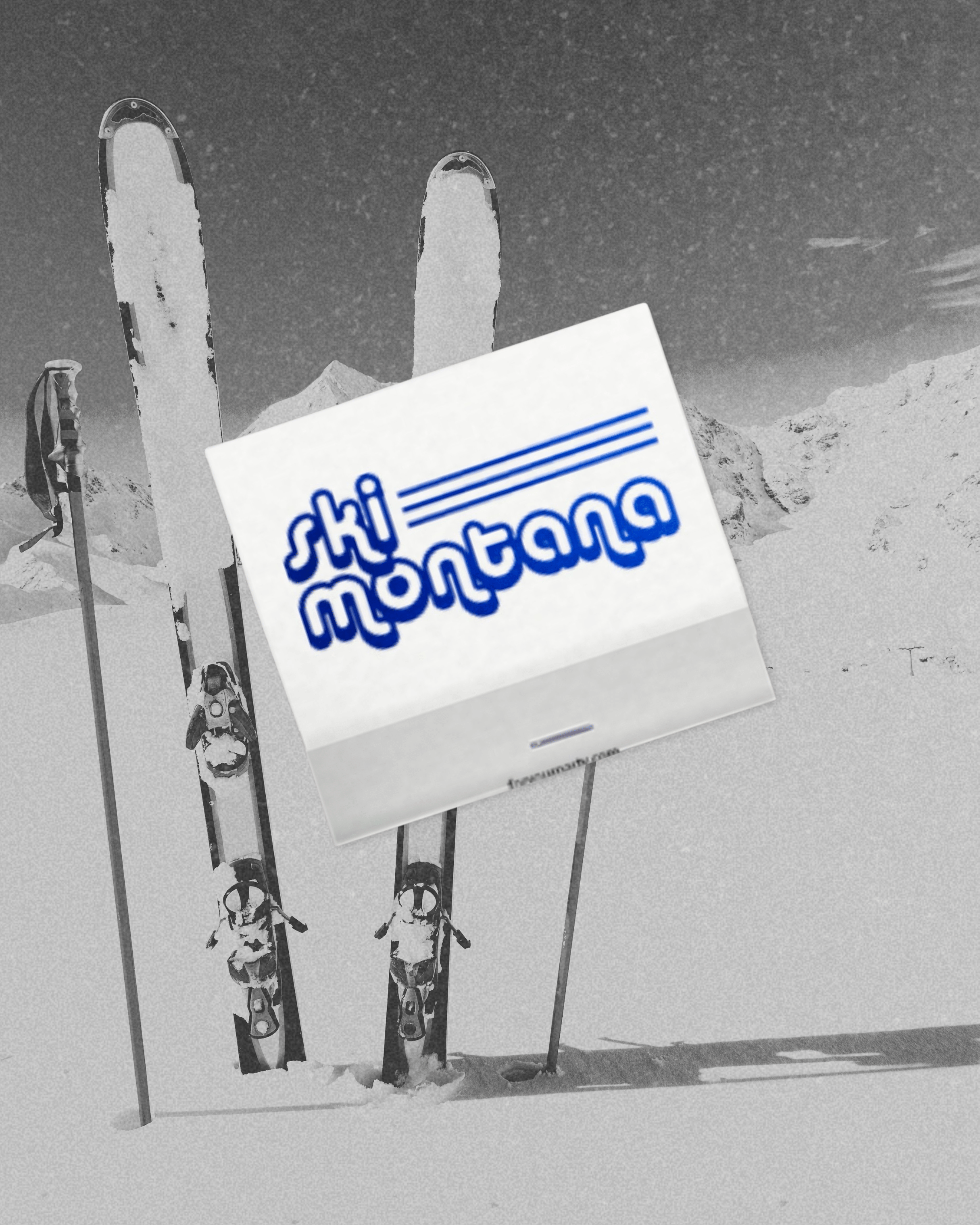 "Ski Montana" Matches - Intrigue Ink Visit Bozeman, Unique Shopping Boutique in Montana, Work from Home Clothes for Women