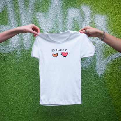 "Nice Melons" Baby Tee