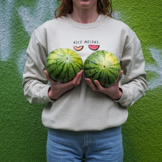 "Nice Melons" Pullover