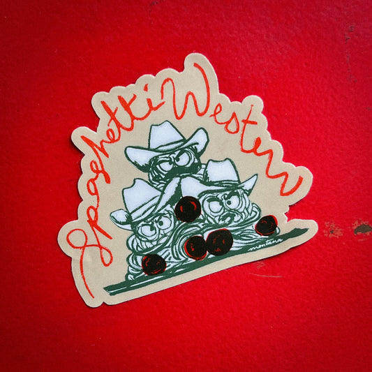 "Spaghetti Western” sticker