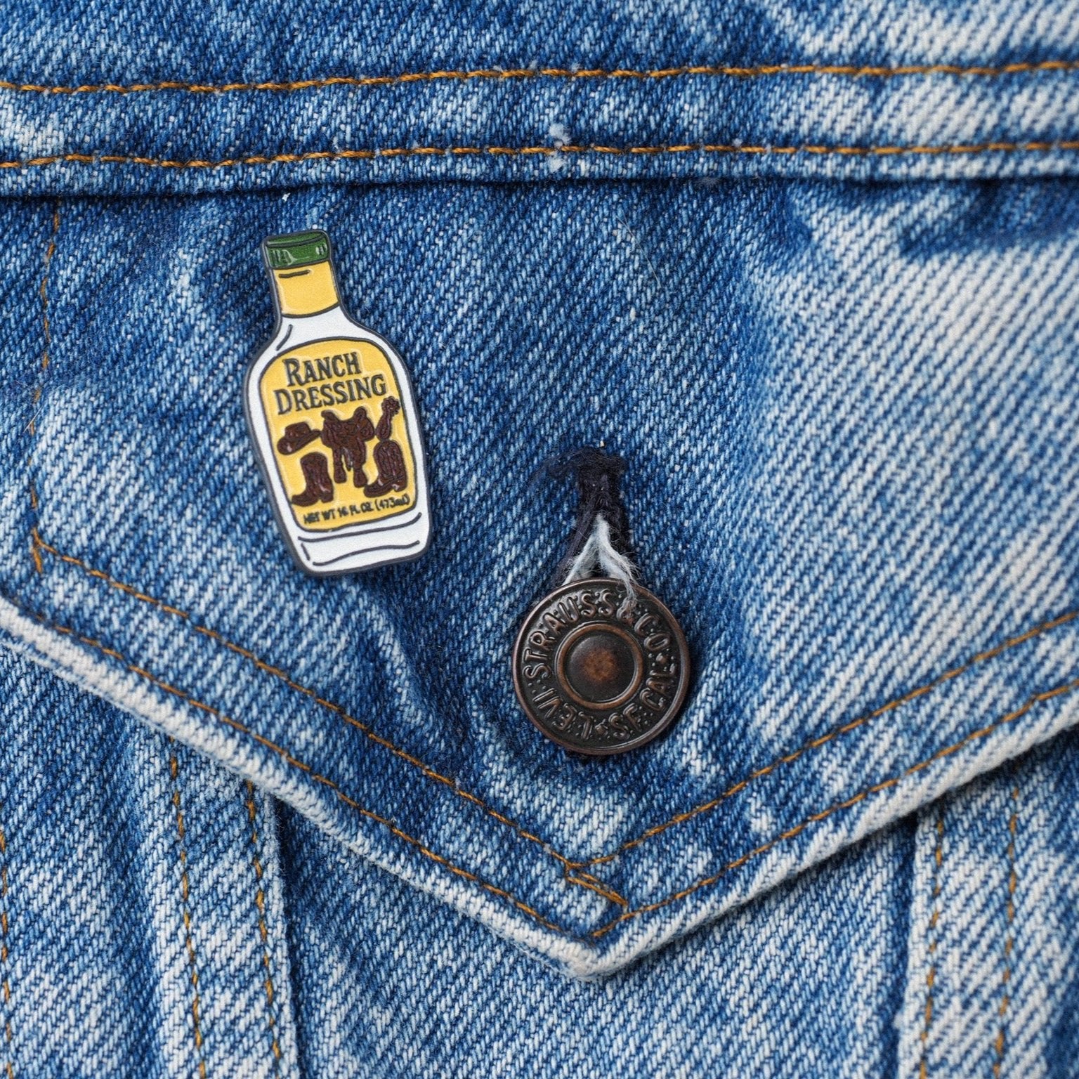 "Ranch Dressing" Pin - Intrigue Ink Visit Bozeman, Unique Shopping Boutique in Montana, Work from Home Clothes for Women
