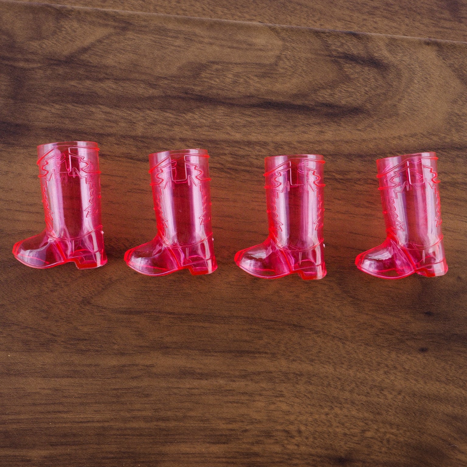 Western Pink Boot Shot Glasses - Intrigue Ink Visit Bozeman, Unique Shopping Boutique in Montana, Work from Home Clothes for Women