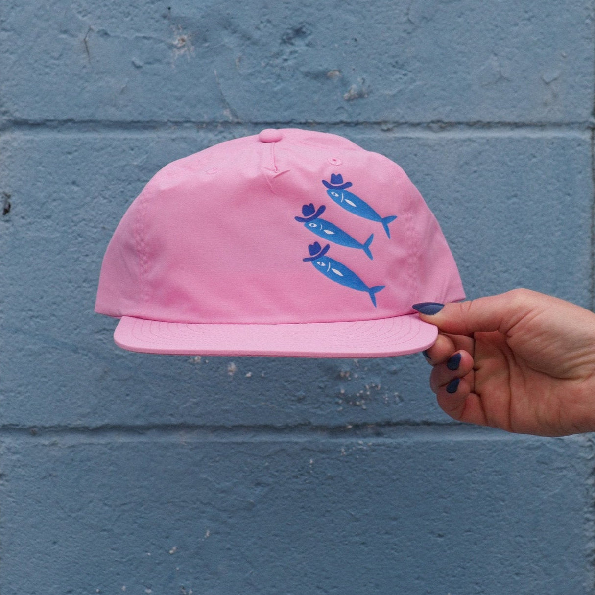 "Sardine Cowboys" Surfer Hat - Intrigue Ink Visit Bozeman, Unique Shopping Boutique in Montana, Work from Home Clothes for Women