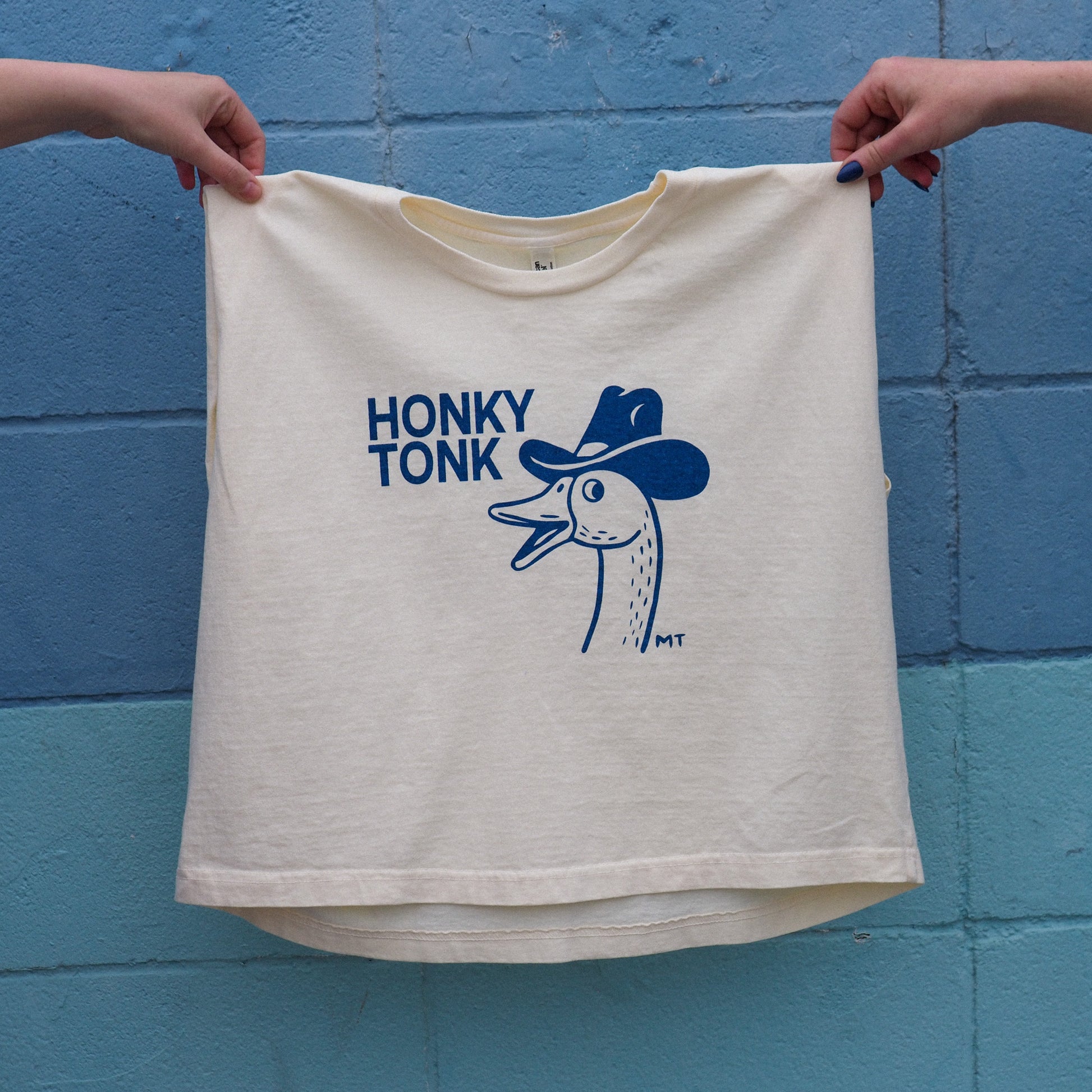 "Honky Tonk" Muscle Tank - Intrigue Ink Visit Bozeman, Unique Shopping Boutique in Montana, Work from Home Clothes for Women