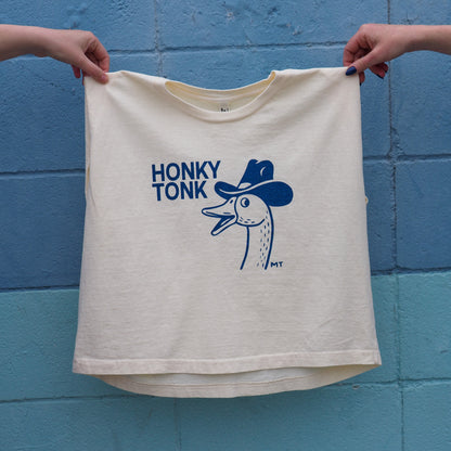 "Honky Tonk" Muscle Tank - Intrigue Ink Visit Bozeman, Unique Shopping Boutique in Montana, Work from Home Clothes for Women