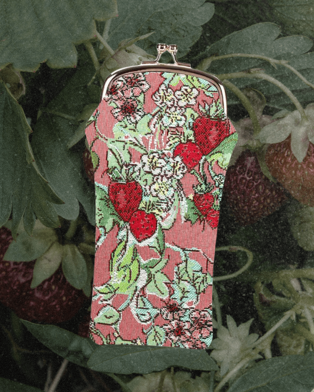 Wild Strawberry Glasses Sunglasses Pouch Case - Intrigue Ink Visit Bozeman, Unique Shopping Boutique in Montana, Work from Home Clothes for Women