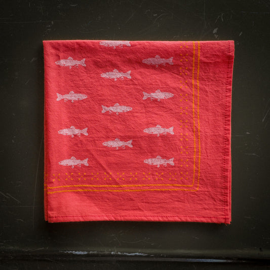 MT Fish Bandana - Watermelon