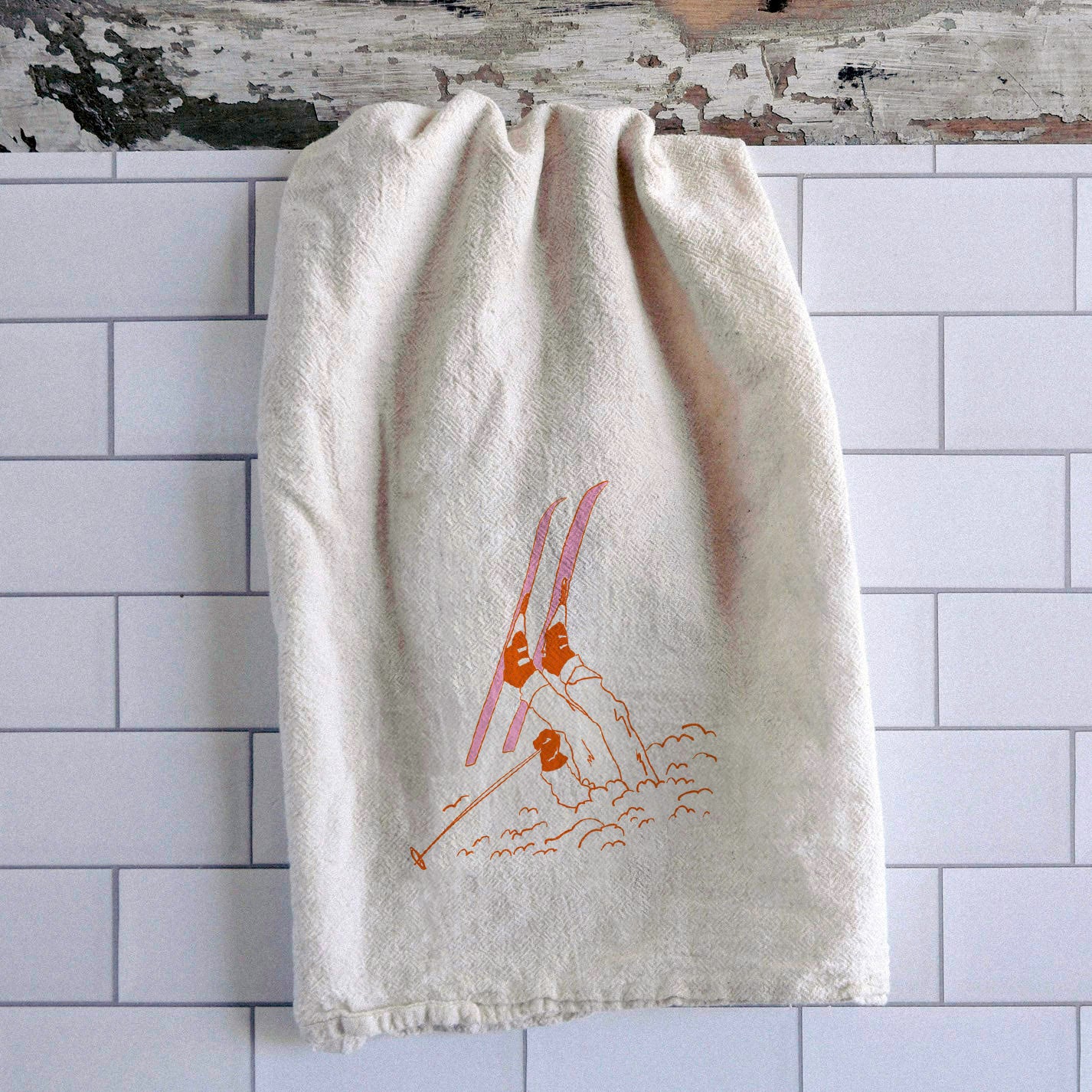 "Yard Sale" Tea Towel