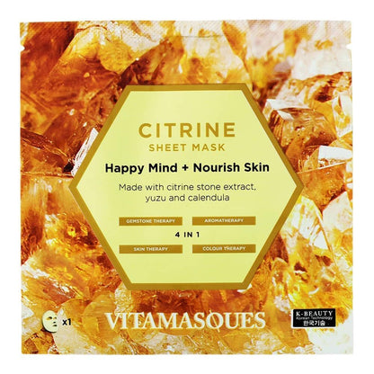 Citrine Sheet Mask - Intrigue Ink Visit Bozeman, Unique Shopping Boutique in Montana, Work from Home Clothes for Women