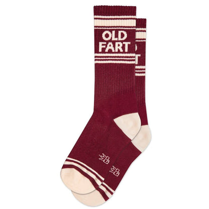 Old Fart Gym Crew Socks - Intrigue Ink Visit Bozeman, Unique Shopping Boutique in Montana, Work from Home Clothes for Women