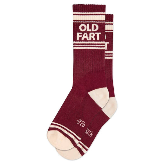 Old Fart Gym Crew Socks - Intrigue Ink Visit Bozeman, Unique Shopping Boutique in Montana, Work from Home Clothes for Women