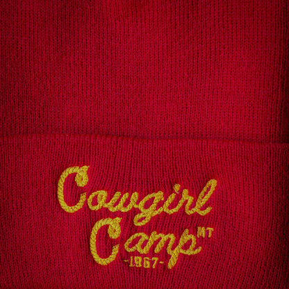 Cowgirl Camp Beanie - Intrigue Ink Visit Bozeman, Unique Shopping Boutique in Montana, Work from Home Clothes for Women