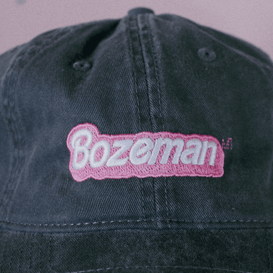 Bozeman Barbie Dad Hat - Intrigue Ink Visit Bozeman, Unique Shopping Boutique in Montana, Work from Home Clothes for Women