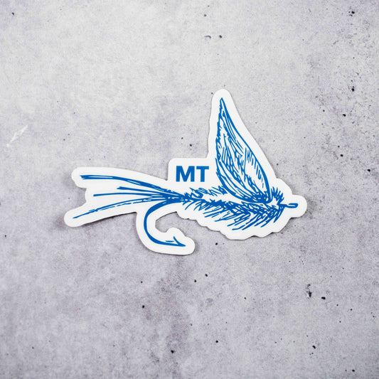 Montana Fly Fish Sticker