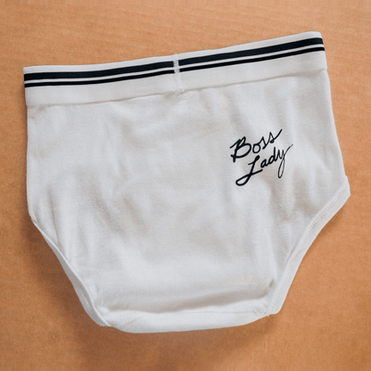 Boss Lady Whitey Tighties - Intrigue Ink Visit Bozeman, Unique Shopping Boutique in Montana, Work from Home Clothes for Women