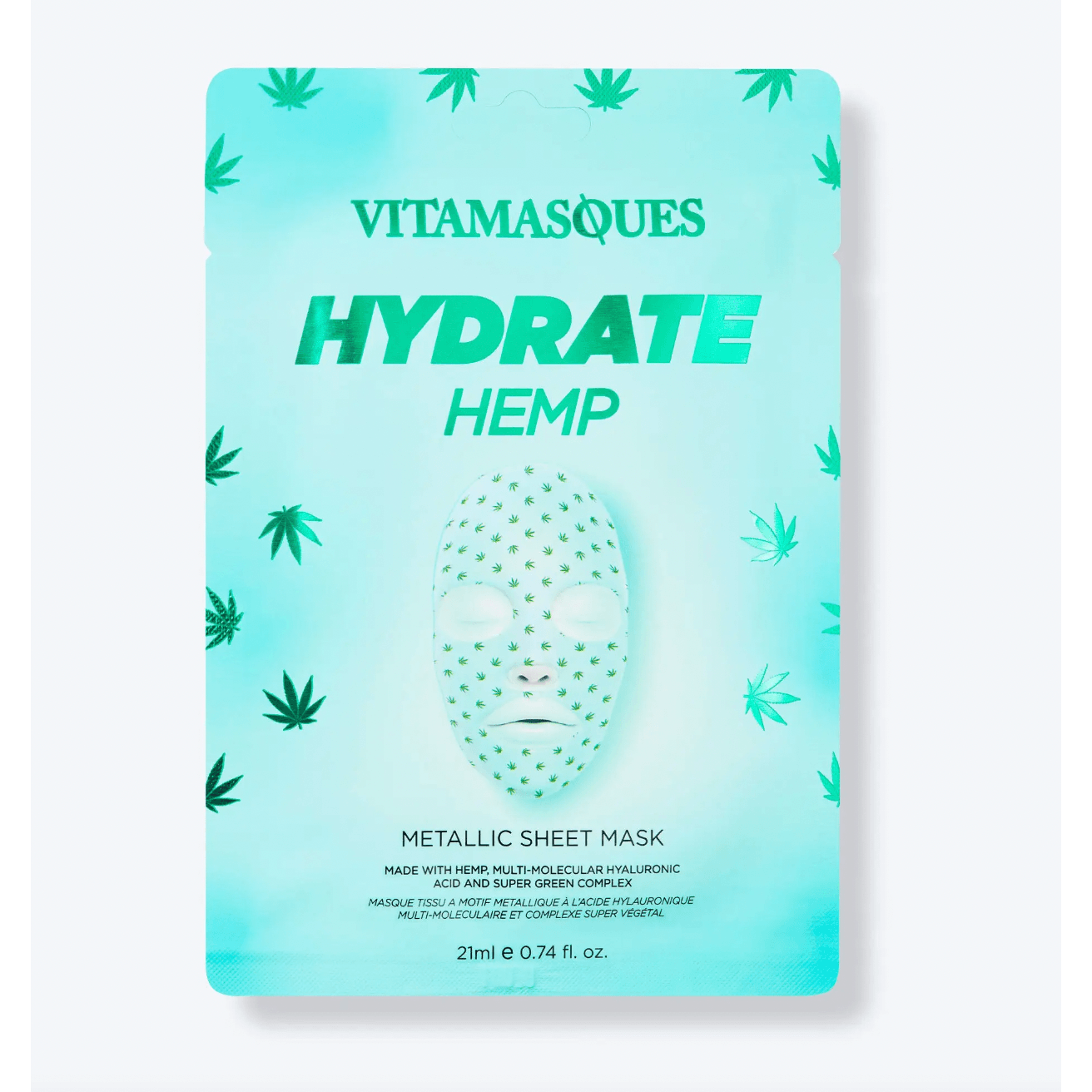 Hydrate Hemp Sheet Mask - Intrigue Ink Visit Bozeman, Unique Shopping Boutique in Montana, Work from Home Clothes for Women
