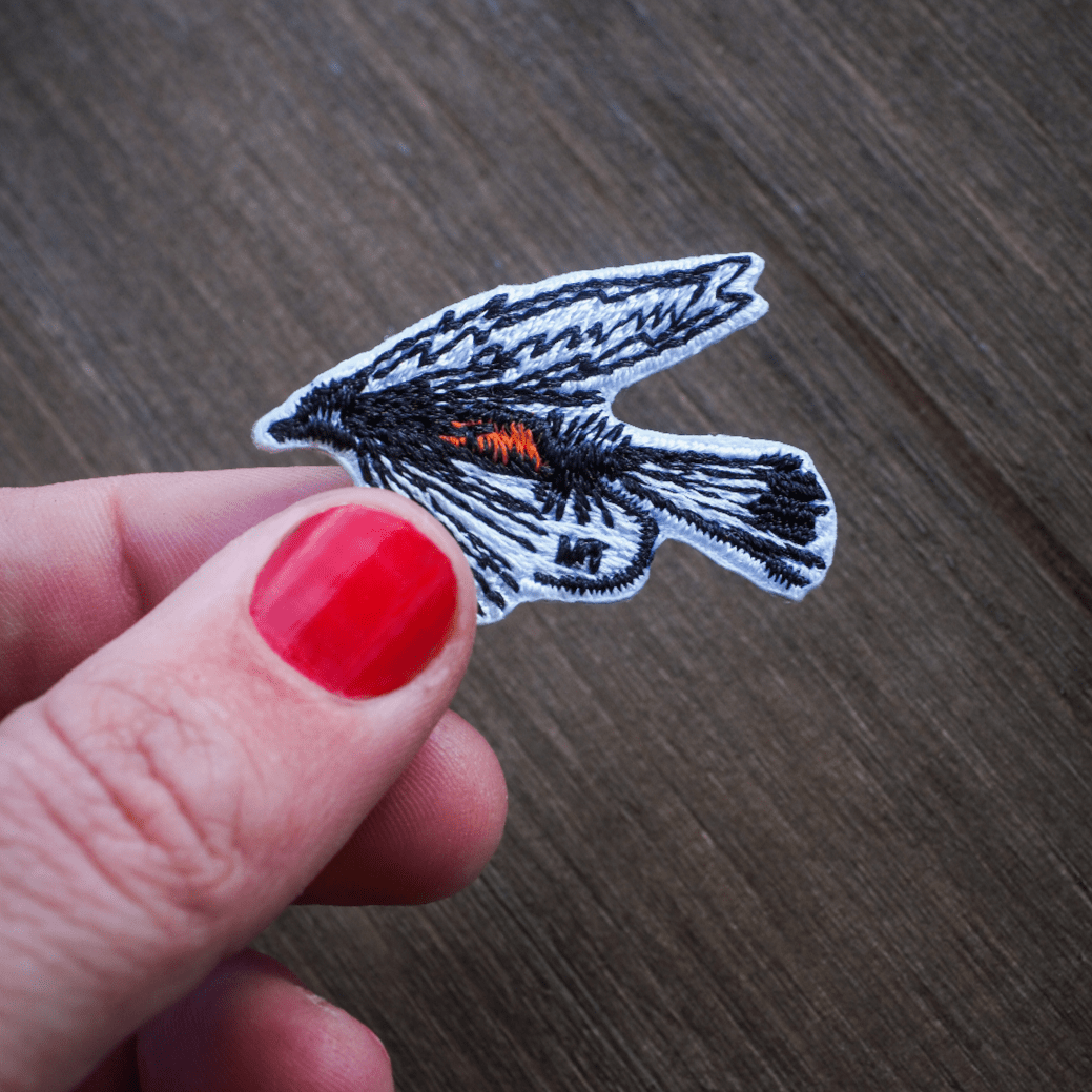 Dry Fly Patch - Intrigue Ink Visit Bozeman, Unique Shopping Boutique in Montana, Work from Home Clothes for Women