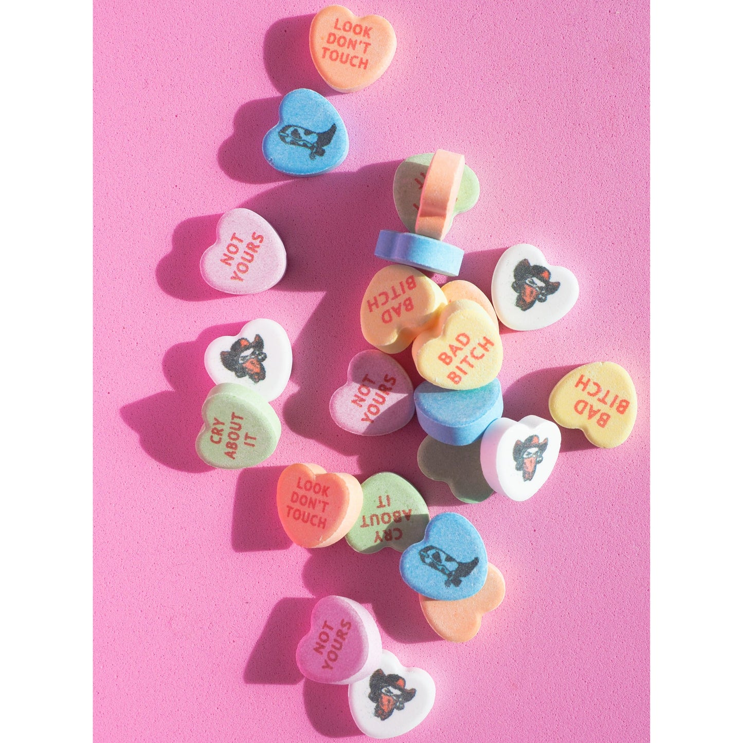Can't be Tamed Candy Hearts