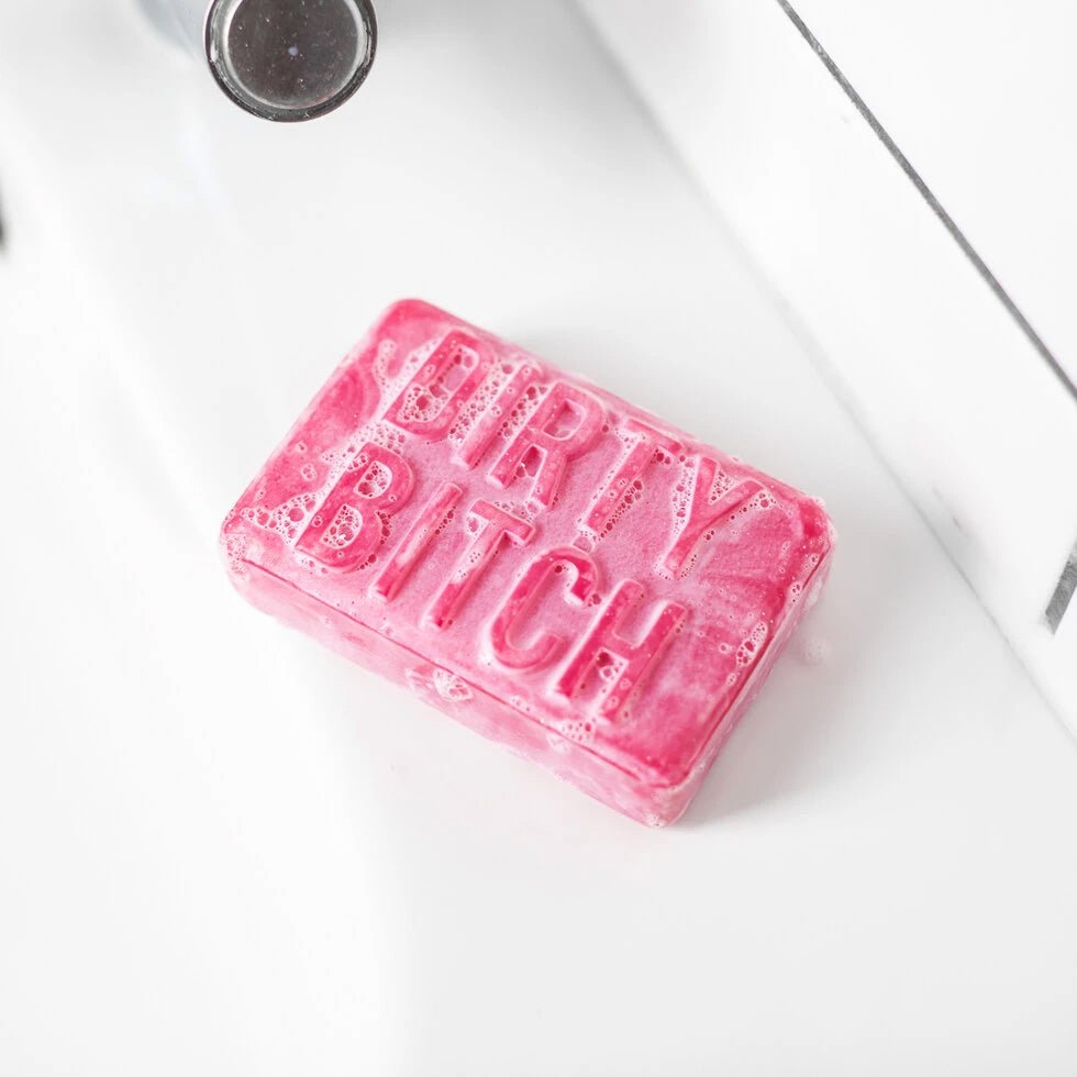 Dirty Bitch soap - Intrigue Ink Visit Bozeman, Unique Shopping Boutique in Montana, Work from Home Clothes for Women