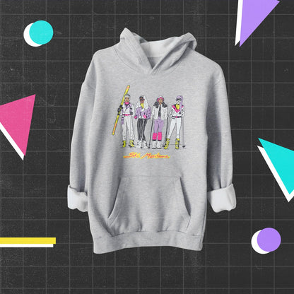 "Ski Gang" Sweatshirt in Grey - Intrigue Ink Visit Bozeman, Unique Shopping Boutique in Montana, Work from Home Clothes for Women